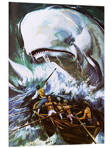 Foam board print Moby Dick