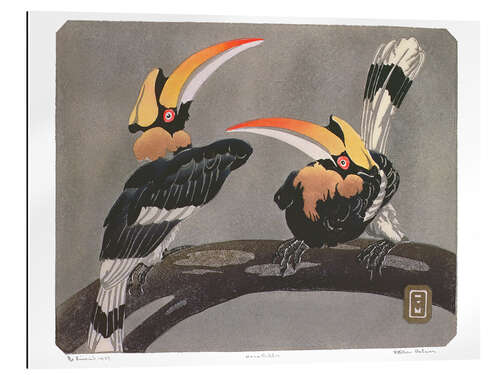 Galleritryk Hornbills, 1937