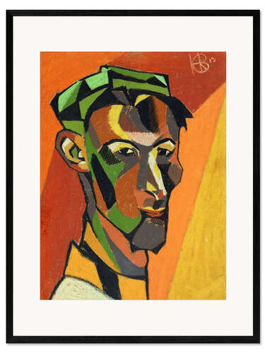 Framed art print Self Portrait, 1913
