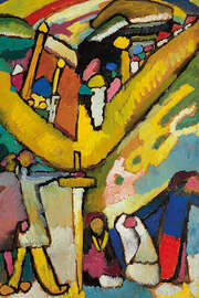 Magnettafel Studie für Improvisation 8, 1909