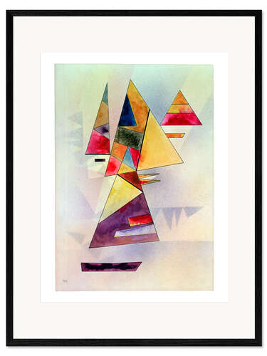 Impresión de arte enmarcada Composición, 1930