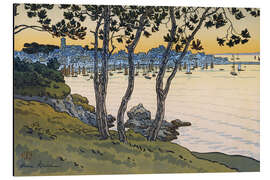 Magnettafel Hafen von Douarnenez