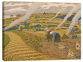 Canvastavla Work in the field