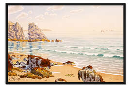 Gerahmter Kunstdruck Der Strand