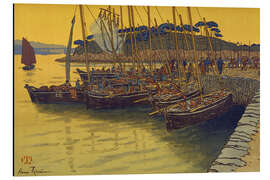 Magnettafel Ankunft von Schiffen in Tréboul