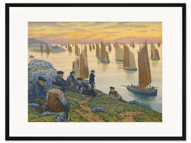 Gerahmter Kunstdruck Die Alten