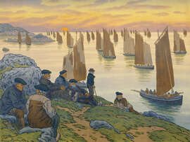 Magnettafel Die Alten