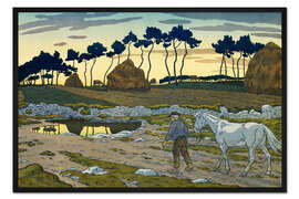 Gerahmter Kunstdruck Die Dämmerung