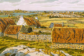 Magnettafel Die Insel Bréhat