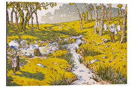 Magnettafel Der Bach