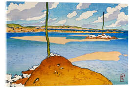 Acrylglasbild La Balise Chéruette bei Ebbe (Saint-Briac)