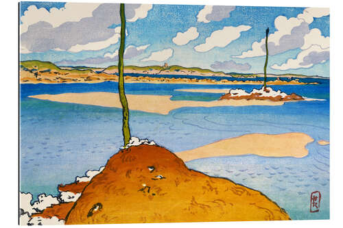 Gallery Print La Balise Chéruette bei Ebbe (Saint-Briac)