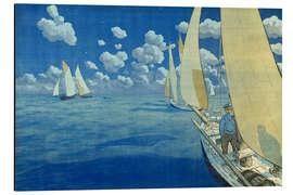 Magnettafel Nacht auf See I