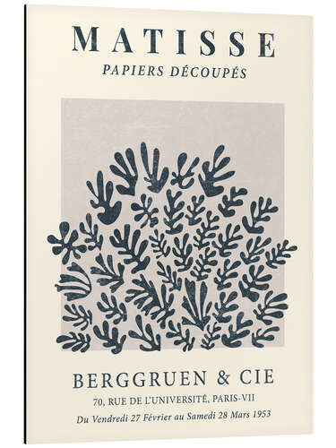 Aluminium print Henri Matisse Berggruen & CIE III