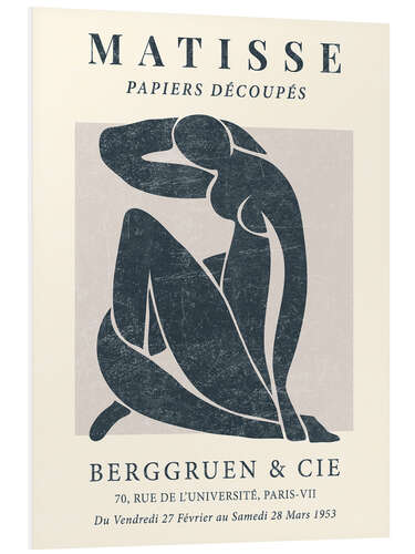 Hartschaumbild Henri Matisse Berggruen & CIE II