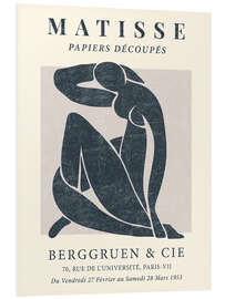 Hartschaumbild Henri Matisse Berggruen &amp; CIE II