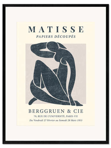 Ingelijste kunstdruk Henri Matisse Berggruen & CIE II