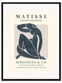 Ingelijste kunstdruk Henri Matisse Berggruen &amp; CIE II