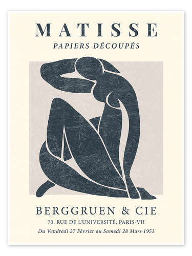 Poster Henri Matisse Berggruen & CIE II