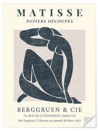 Sticker mural Henri Matisse Berggruen &amp; CIE II