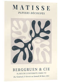 Acrylic print Henri Matisse Berggruen &amp; CIE I