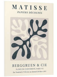 Hartschaumbild Henri Matisse Berggruen &amp; CIE I