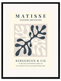 Ingelijste kunstdruk Henri Matisse Berggruen &amp; CIE I