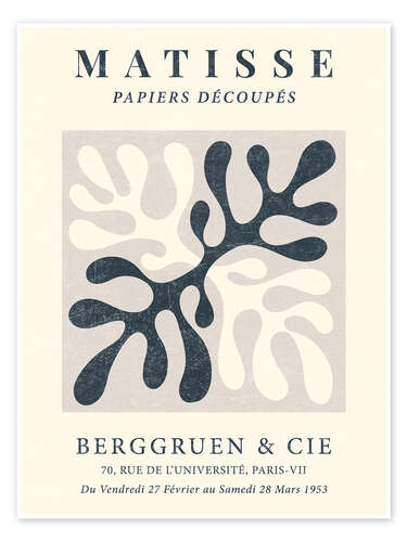 Poster Henri Matisse Berggruen & CIE I