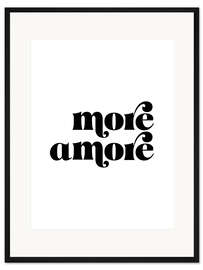 Gerahmter Kunstdruck More Amore