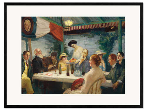 Impression artistique encadrée Yeats at Petitpas