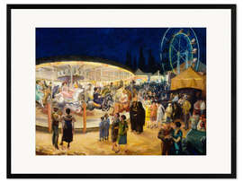 Framed art print Carnival, Santa Fe