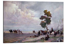 Magnettafel Jagdszene