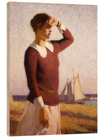 Quadro de madeira The Watcher