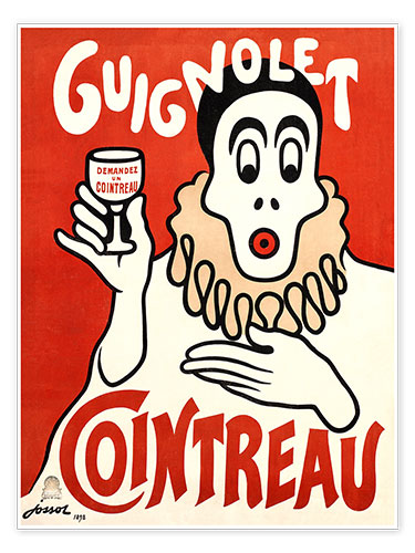 Poster Guignolet, Cointreau