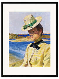 Framed art print Miss Agnes Cleve
