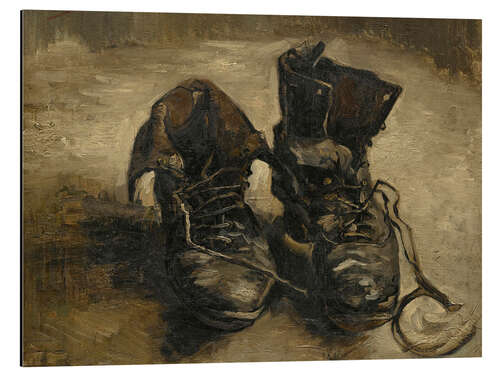 Tableau en aluminium Shoes, 1886