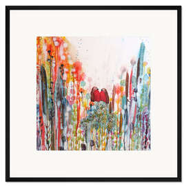 Gerahmter Kunstdruck Ich liebe dich für immer