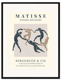 Ingelijste kunstdruk Matisse Berggruen &amp; cie