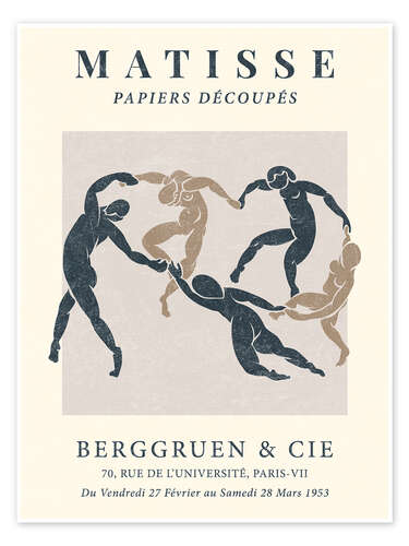 Poster Matisse Berggruen & cie