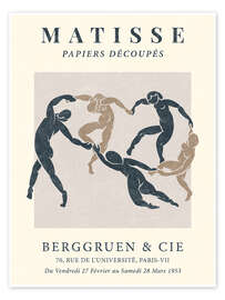 Poster Matisse Berggruen &amp; cie