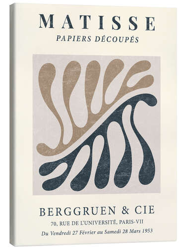 Tableau sur toile Cut Outs - Berggruen & Cie