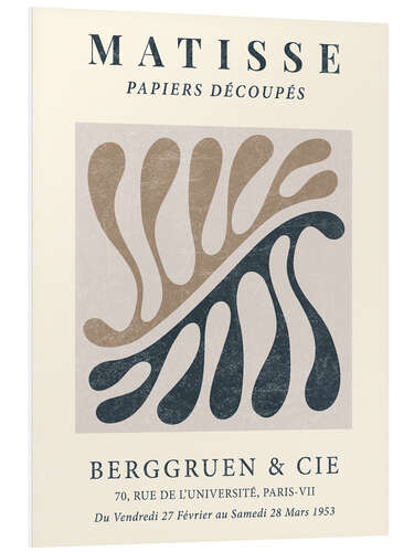 Hartschaumbild Cut Outs - Berggruen & Cie