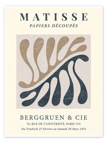 Poster Cut Outs - Berggruen & Cie