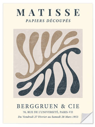 Sticker mural Cut Outs - Berggruen & Cie