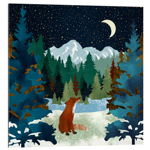 Gallery Print Winterfuchs