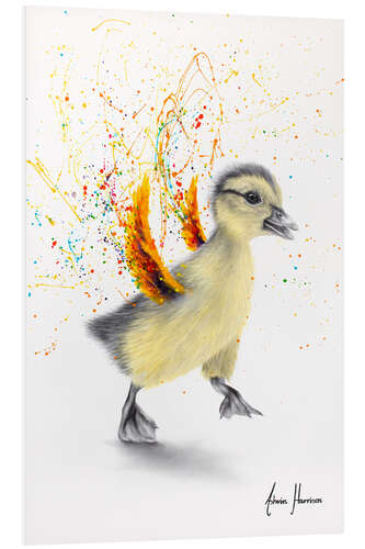 Foam board print Dancing Duckling