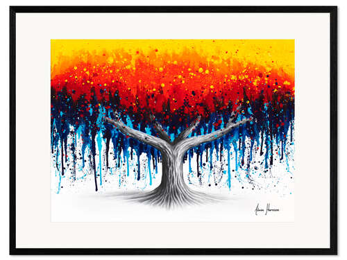 Framed art print Wild Earth Tree