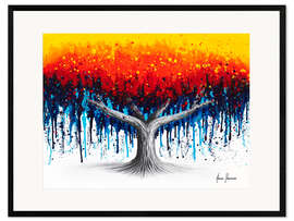 Framed art print Wild Earth Tree