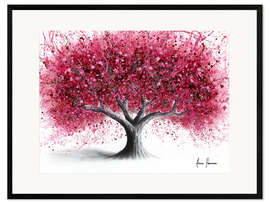 Stampa artistica con cornice Raspberry Blush Tree