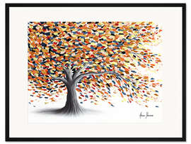 Gerahmter Kunstdruck Bayfield Park-Baum